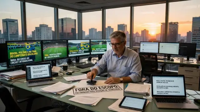 Nota ao leitor: tema fora do escopo da cobertura esportiva